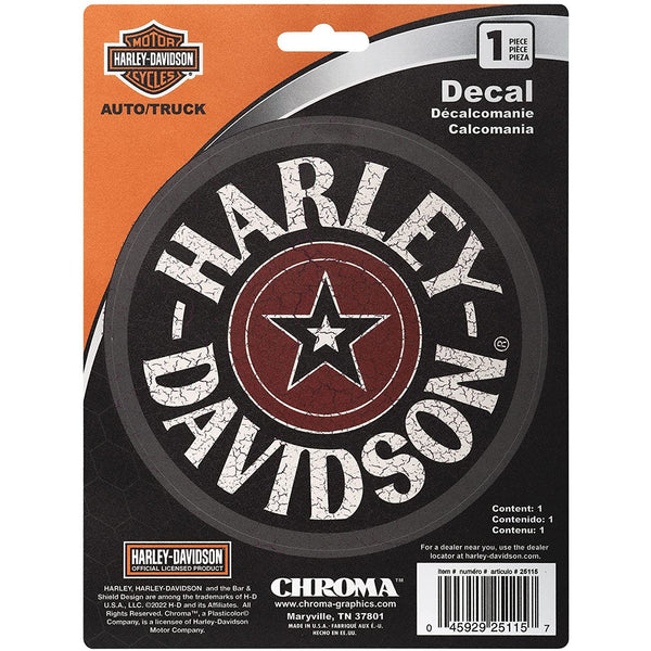 Harley-Davidson Aged Star Badge