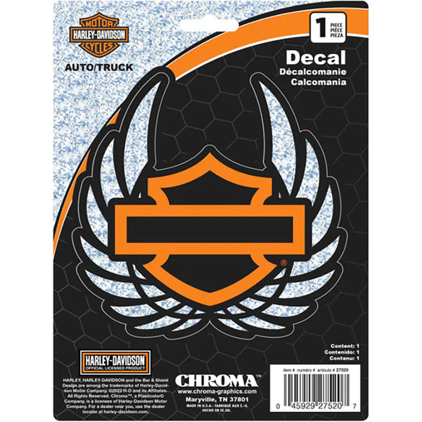 Harley-Davidson Holographic Winged Bar & Shield Decal