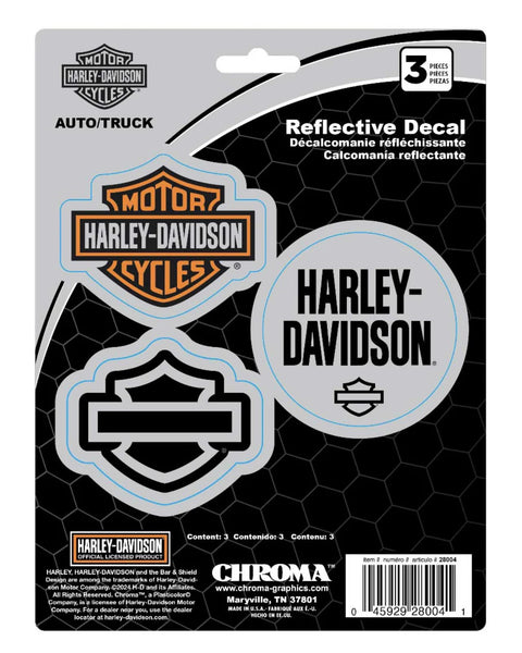 Harley-Davidson 3-Piece Reflective Bar & Shield