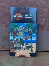 Load image into Gallery viewer, Hilton Head Harley-Davidson custom turtle can coozie
