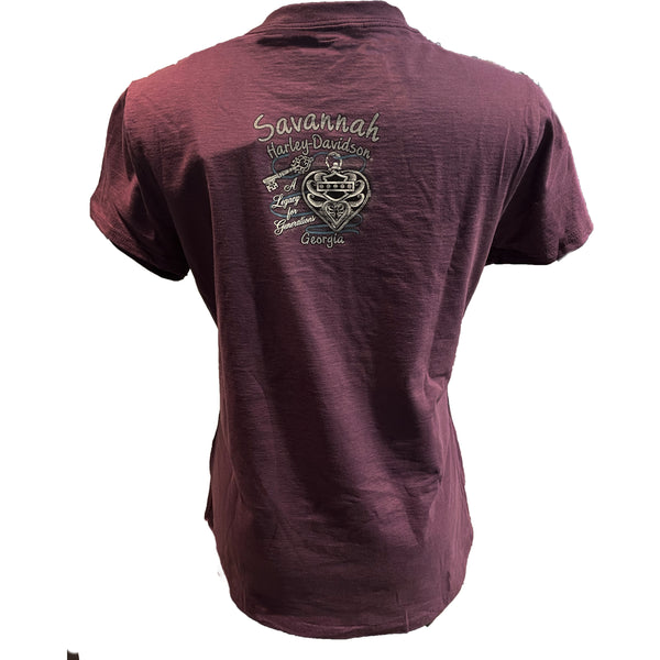 Savannah Harley-Davidson H-D Cosmo Ladies Shirt