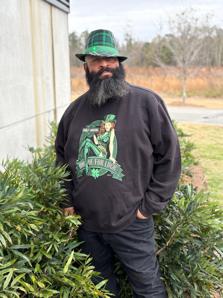 Hilton Head Harley-Davidson custom Men's Lucky Gal sweatshirt