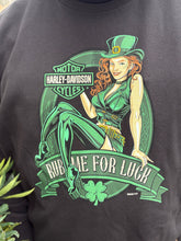 Load image into Gallery viewer, Hilton Head Harley-Davidson custom Men's Lucky Gal sweatshirt
