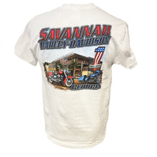 Load image into Gallery viewer, Savannah Harley-Davidson White Gatekeeper T-shirt
