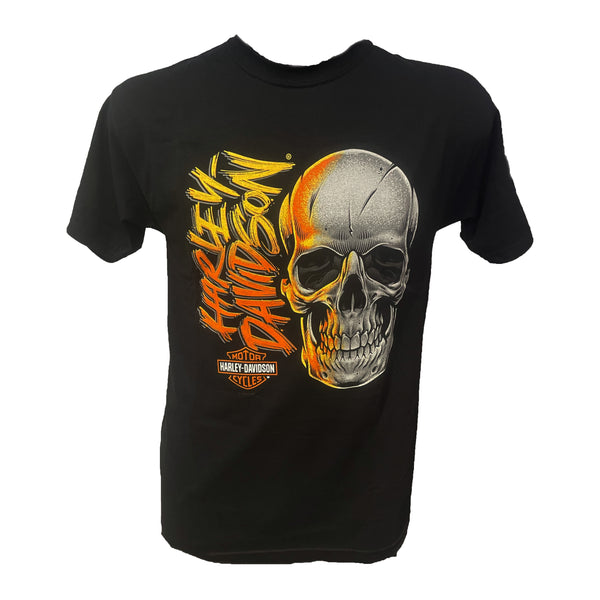 Savannah Harley-Davidson men's T-Shirt Grit Skull