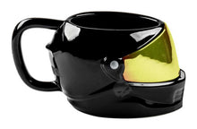 Load image into Gallery viewer, Harley-Davidson 24 oz. Sculpted Helmet Ceramic Coffee Mug, Gloss Black
