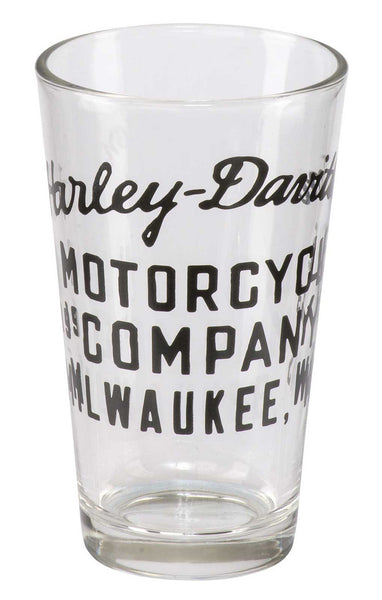 Harley-Davidson Stainless Steel 50 oz. Growler Set w/ Two 16 oz. Pint Glasses