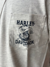 Load image into Gallery viewer, Hilton Head Harley-Davidson custom Men's HD Wrenched West pocket tee
