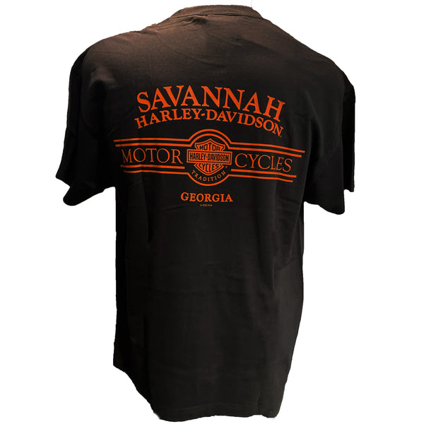 Savannah Harley-Davidson Men's Hot Dog Short Sleeve T-Shirt