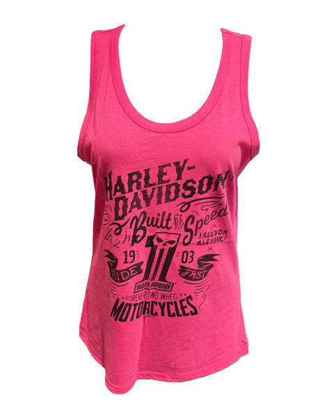 Savannah Harley-Davidson Women's Low Rida Scoop Neck Tank Top