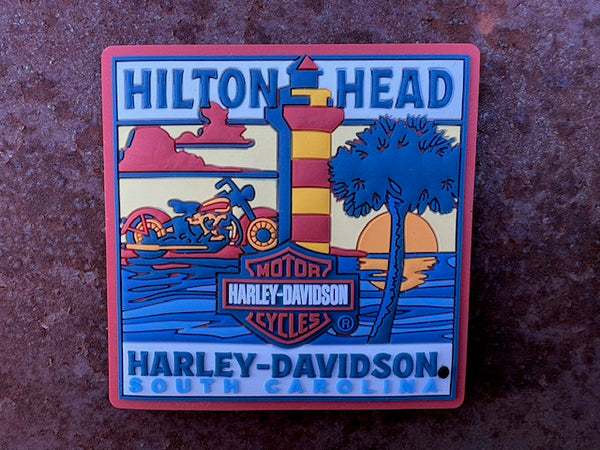 Hilton Head Harley-Davidson custom magnet