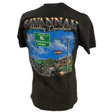 Load image into Gallery viewer, Savannah Harley-Davidson Men&#39;s Glimpse Short Sleeve T-Shirt
