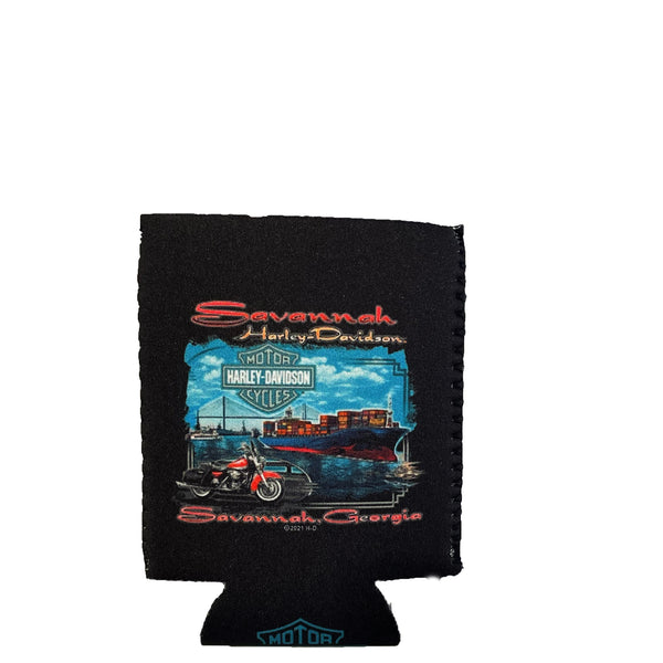 Savannah Harley-Davidson Ship Can Koozie