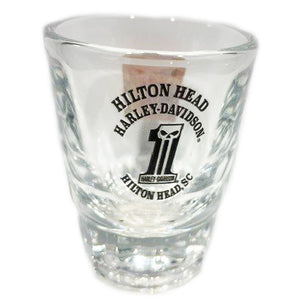 Hilton Head Harley-Davidson Exclusive River Street #1 H-D Short Shot Glass