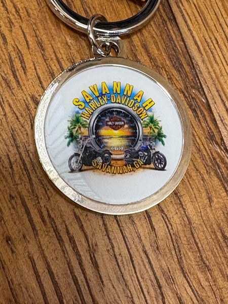 Custom Speedo dealership keychain