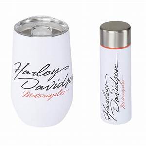 Harley-Davidson Racing Women's Gift Set - Tumbler & Slim Flask