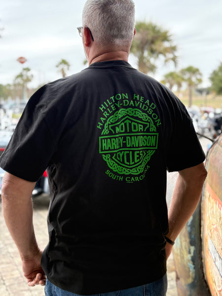 Hilton Head Harley-Davidson custom Men's Lucky Gals t-shirt