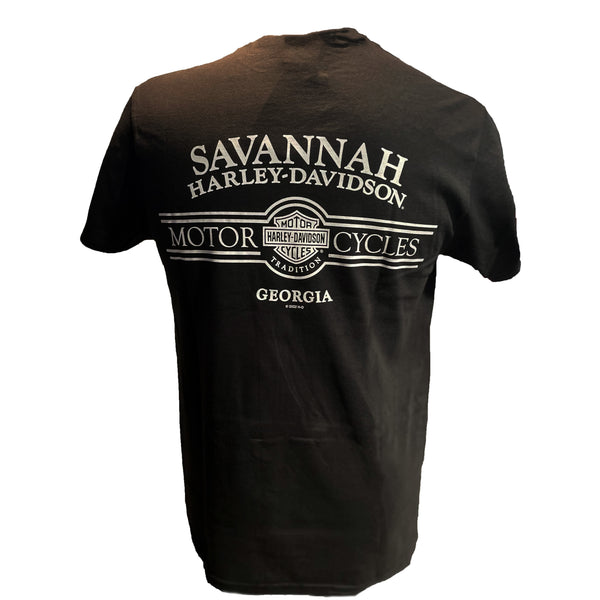 Savannah Harley-Davidson Men's Willie G #1 Pocket T-Shirt