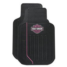 Load image into Gallery viewer, Harley-Davidson Pink B&amp;S Logo Elite Floor Mats Pink CG1653P
