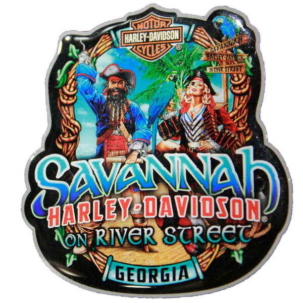 Harley-Davidson Exclusive River Street Harley-Davidson Pirates Pin SPIN5