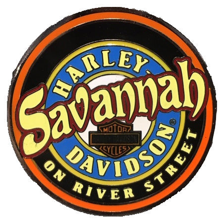 Harley-Davidson Savannah On River Street Custom Challenge Coin