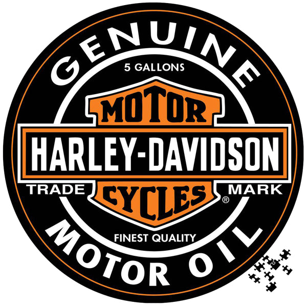 1000 Piece, H-D Motor Oil Puzzle DW6022