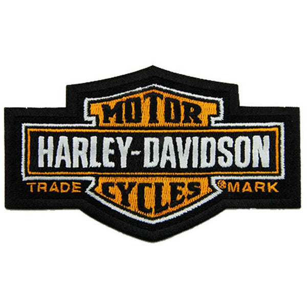 Embroidered Trademark Bar & Shield Emblem Sew-On Patch 8011482