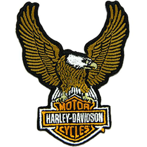 Harley-Davidson Embroidered Bar & Shield Logo Crossbody Purse w