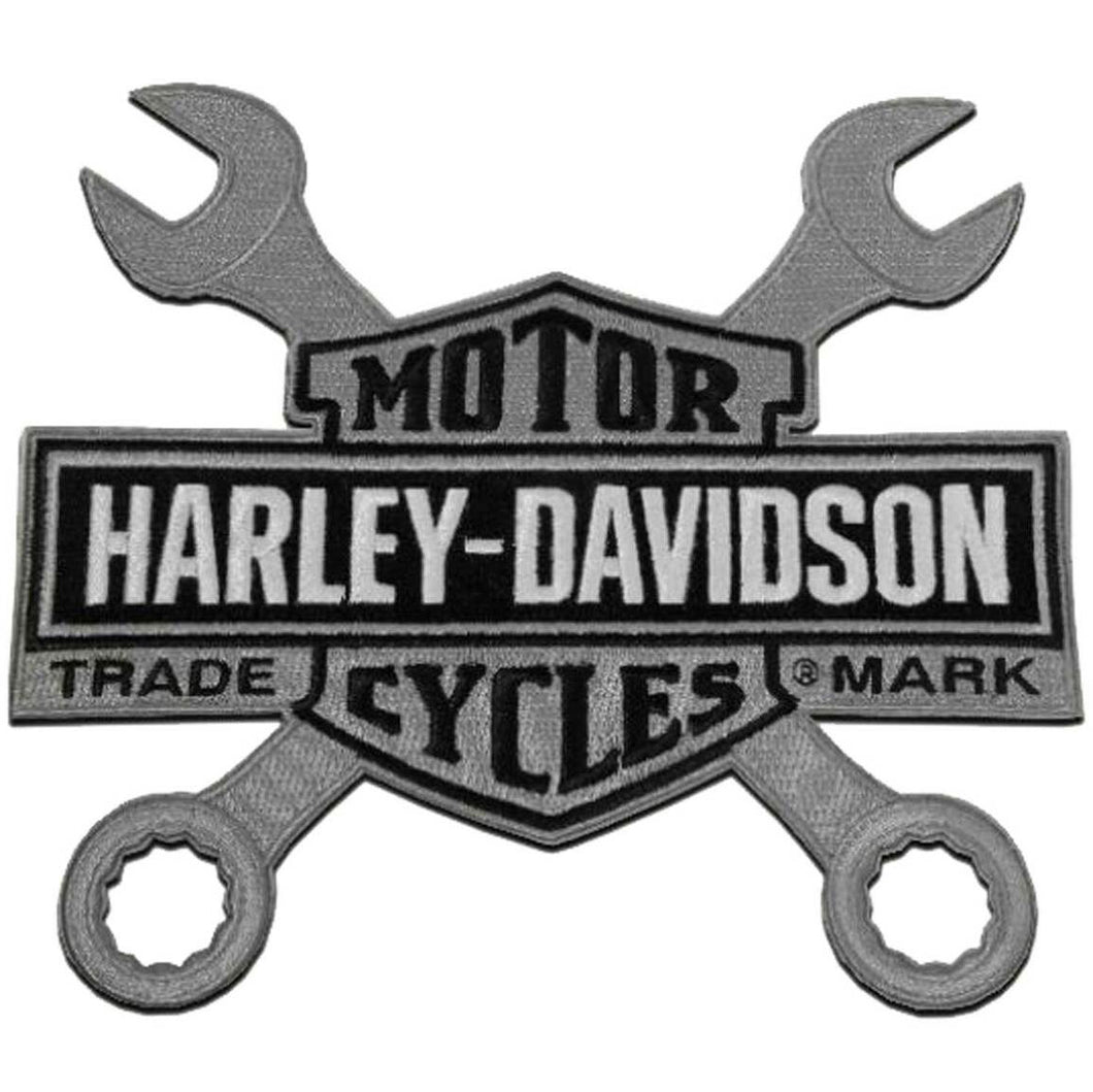 Embroidered Wrenches Bar & Shield Logo Emblem 8