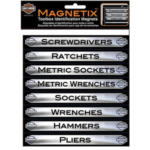 Magnetix Toolbox Identification Magnets, 16 Pack CG47000