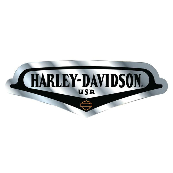 Debossed V-Tank Aluminum Decal 5 x 7 in.