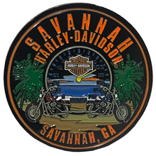 Load image into Gallery viewer, Custom Savannah H-D Exclusive Challenge Coin
