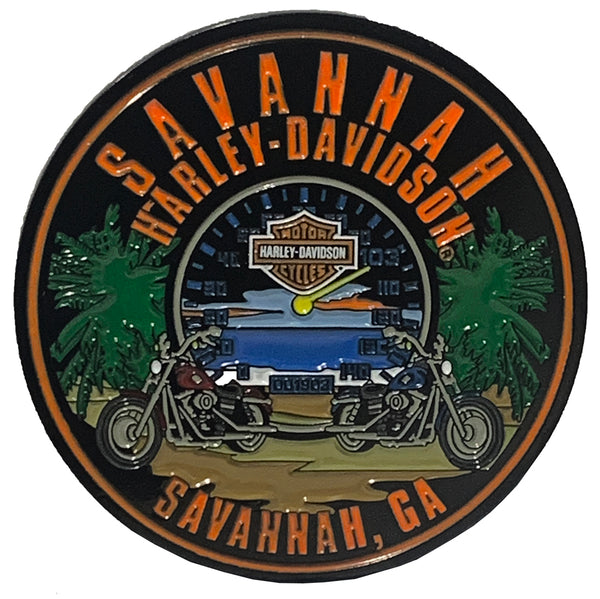 Custom Savannah H-D Exclusive Challenge Coin