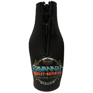 Harley-Davidson Exclusive River Street H-D Pirates Zip Bottle Neck Coozie