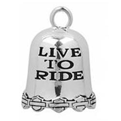 Live To Ride, Ride To Live Ride Bell, Durable Zinc HRB028