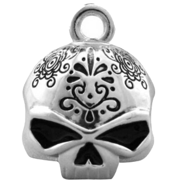 Day Of The Dead Silver Ride Bell HRB041