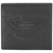 Load image into Gallery viewer, Women&#39;s Free Spirit Bi-Fold Wallet w/ RFID - Black HDWWA11677
