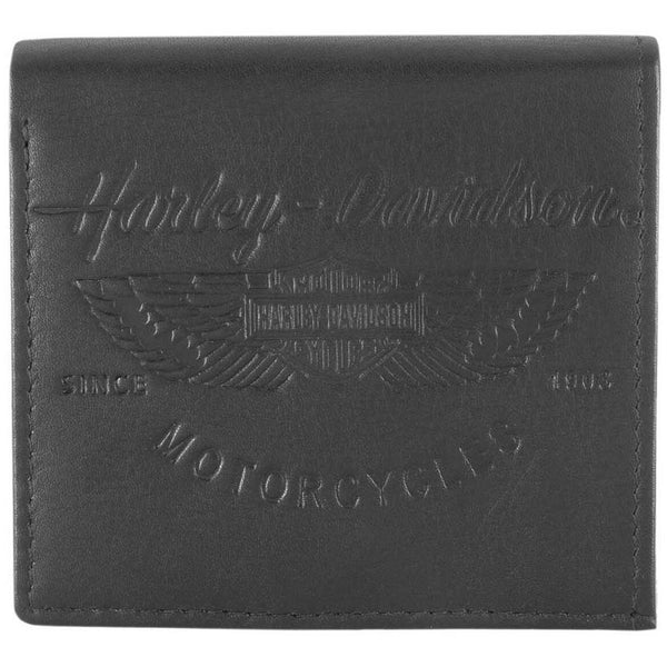 Women's Free Spirit Bi-Fold Wallet w/ RFID - Black HDWWA11677