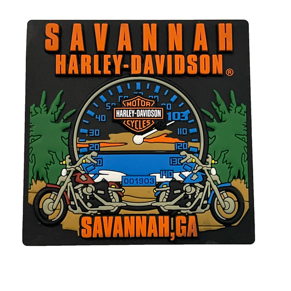 Custom Exclusive Savannah H-D Speedo Magnet