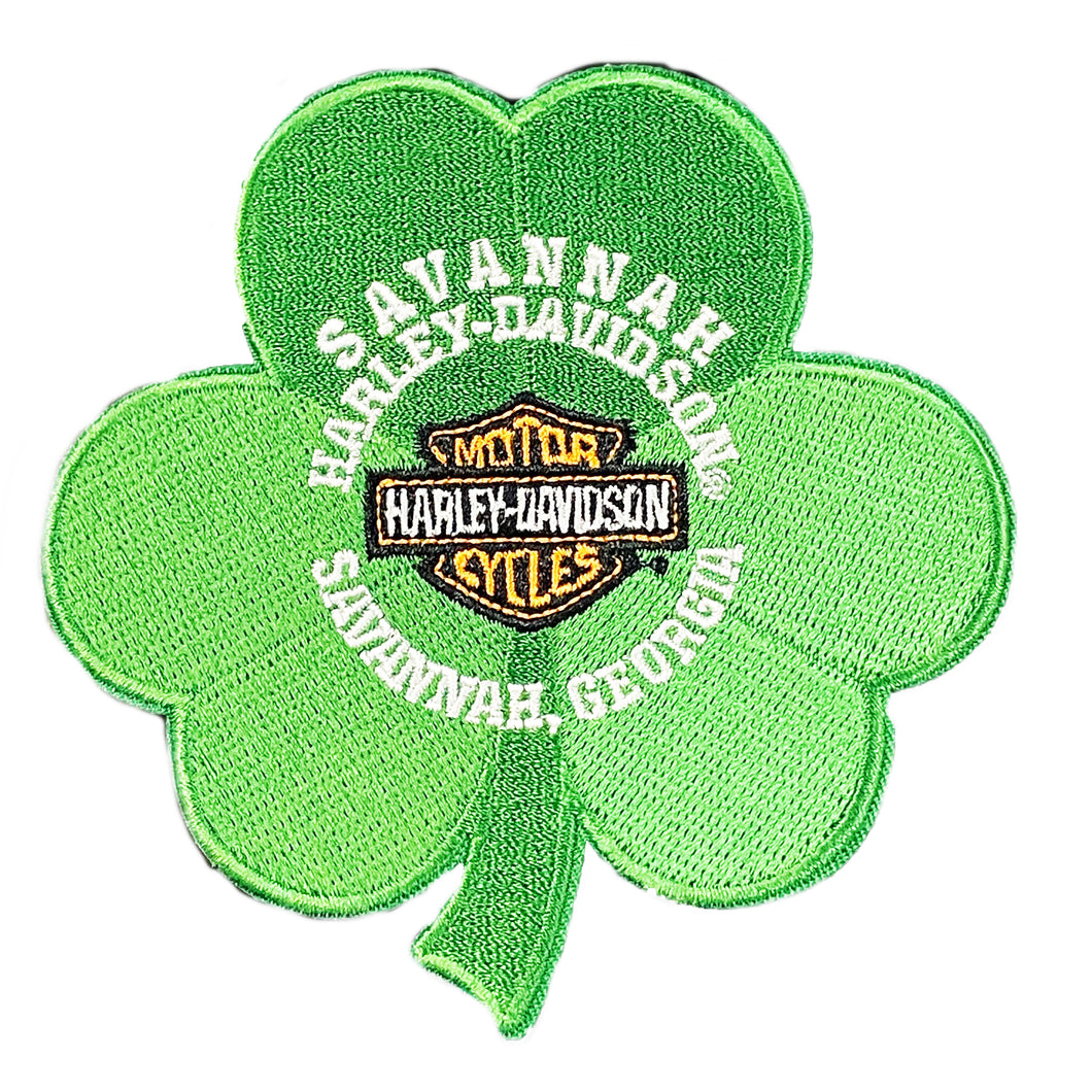 Savannah Harley-Davidson Exclusive Dealer Shamrock Patch